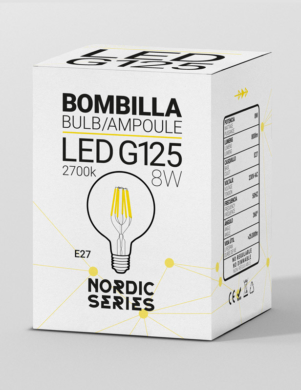 Barcelona LED - Bombillas Nordic Series
