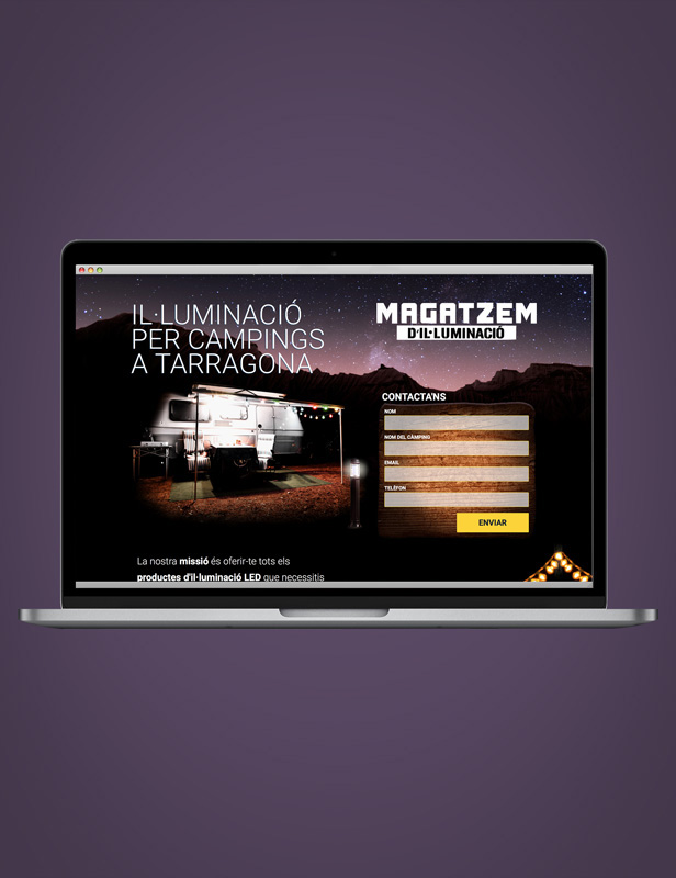 Barcelona LED - Landing pages Tarragona